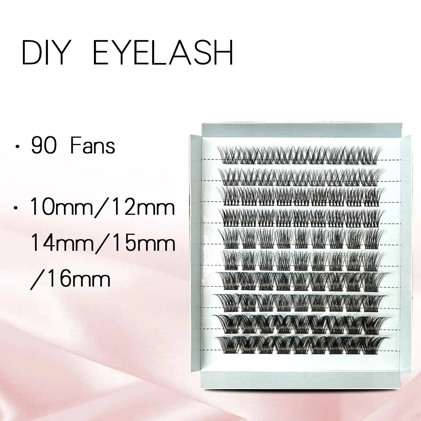 Customizable Eco Friendly Faux Mink Eyelash Set Glam Looks