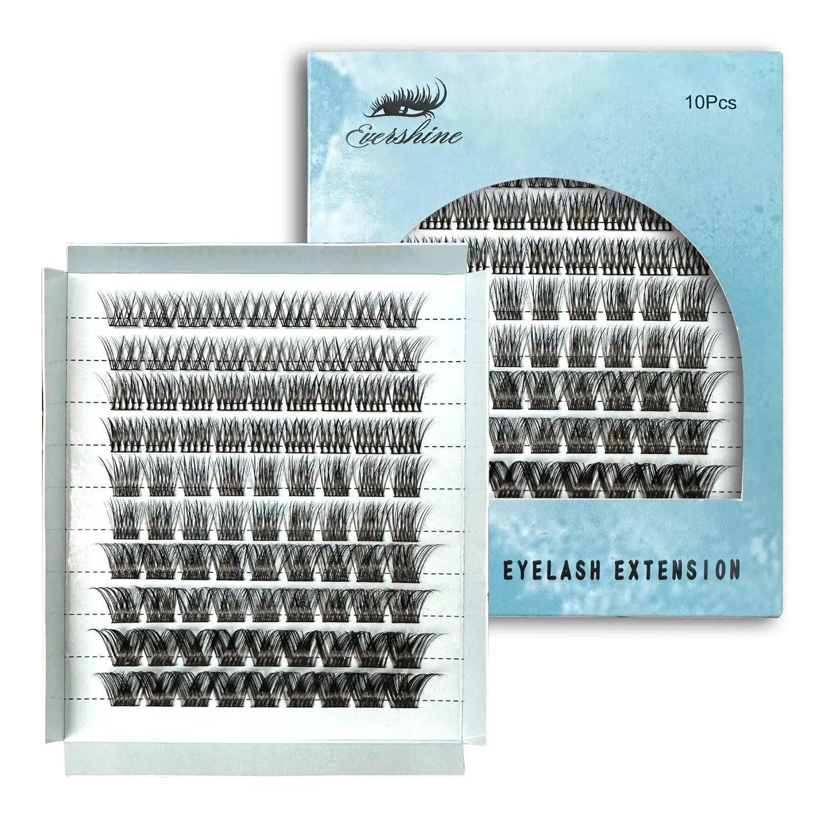 Customizable Eco Friendly Faux Mink Eyelash Set Glam Looks