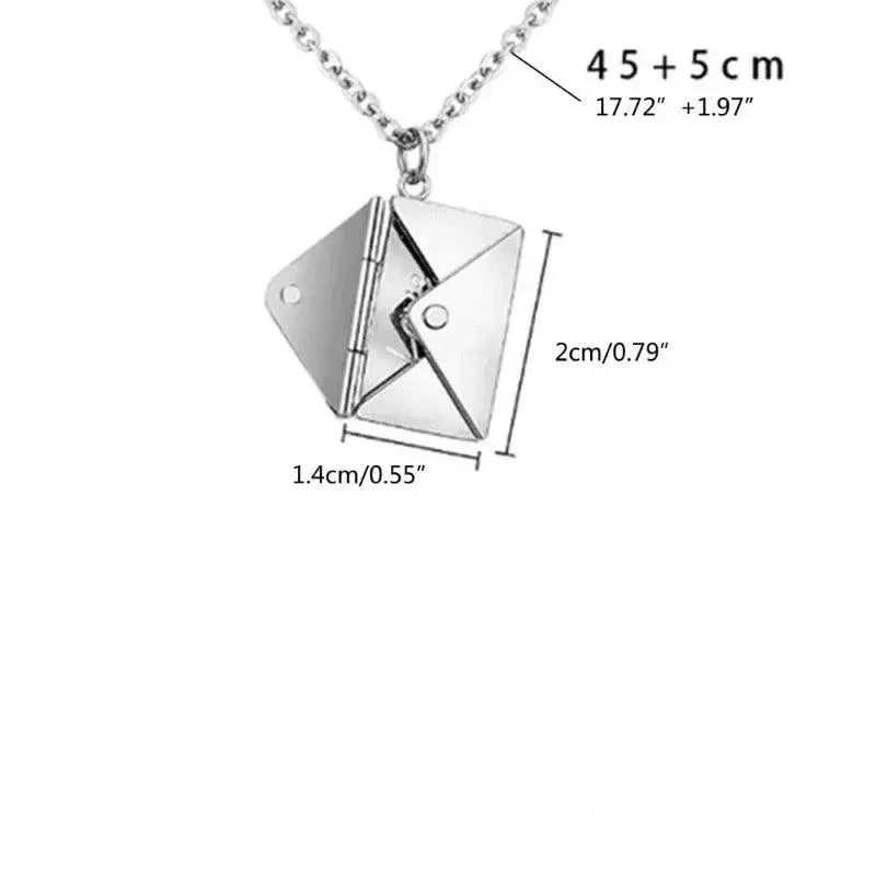 Customizable Valentines Day Locket Necklace Love Pendant