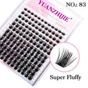 Customize Your Look with Handcrafted Segmented Eyelashes