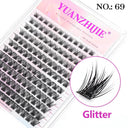 Customize Your Look with Handcrafted Segmented Eyelashes