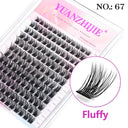 Customize Your Look with Handcrafted Segmented Eyelashes
