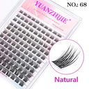 Customize Your Look with Handcrafted Segmented Eyelashes
