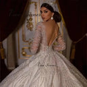 Custom Backless Wedding Dress for Brides