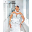Custom Glamour Wedding Dress for Brides