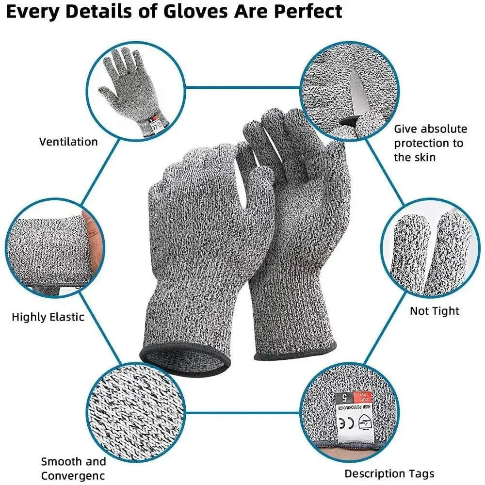 Cut Resistant Kitchen Gloves For Safety And Comfort