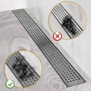 Cutable Shower Drain Hair Catcher Stickers Easy Installation