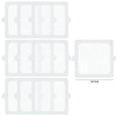 Cutable Shower Drain Hair Catcher Stickers Easy Installation