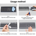Cutable Shower Drain Hair Catcher Stickers Easy Installation