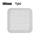 Cutable Shower Drain Hair Catcher Stickers Easy Installation