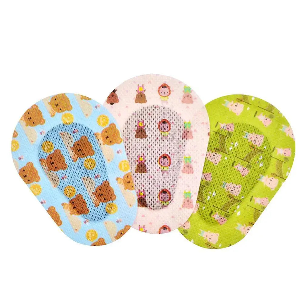 Cute Adhesive Eye Patch Bandages for Kids in Fun Designs