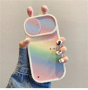 Cute Bear And Frog Cartoon Phone Shockproof Protective Case