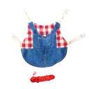 Cute Bunny Outdoor Harness & Leash Set for Rabbit Dress