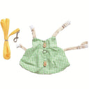 Cute Bunny Outdoor Harness & Leash Set for Rabbit Dress