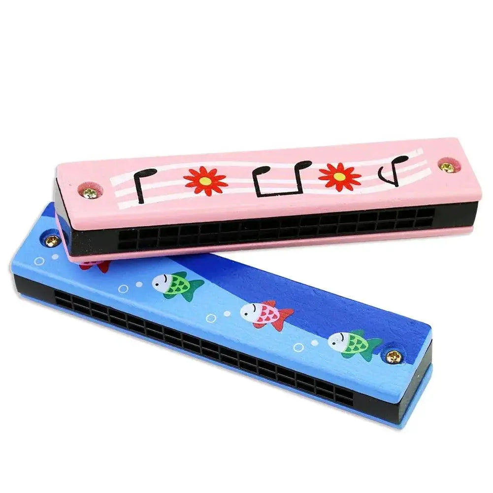 Cute Cartoon Harmonica Montessori Kids Wind Instrument Gift