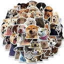 Waterproof Pet Sticker Set for Laptops