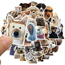 Waterproof Pet Sticker Set for Laptops