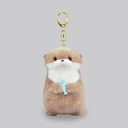 Cute Otter Plush Keychain Adorable Backpack Pendant Accessory