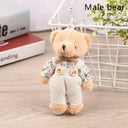 Cute Otter Plush Keychain Adorable Backpack Pendant Accessory