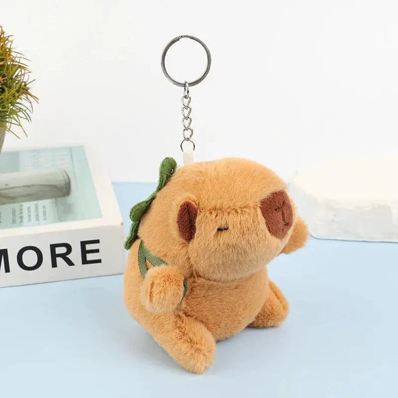 Cute Otter Plush Keychain Backpack Pendant Accessory