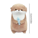 Cute Otter Plush Keychain Adorable Backpack Pendant Accessory