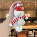 Cute Otter Plush Keychain Adorable Backpack Pendant Accessory