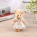 Cute Otter Plush Keychain Adorable Backpack Pendant Accessory