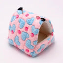 Cute Winter Flannel Hamster House Nest for Small Pets