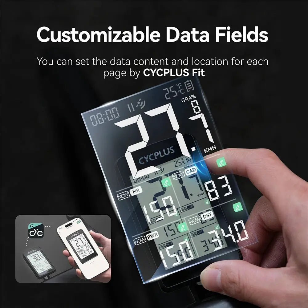 CycPlus M3 GPS Bike Computer-Waterproof