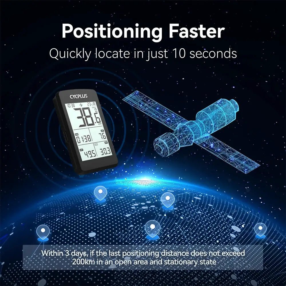 CycPlus M3 GPS Bike Computer-Waterproof