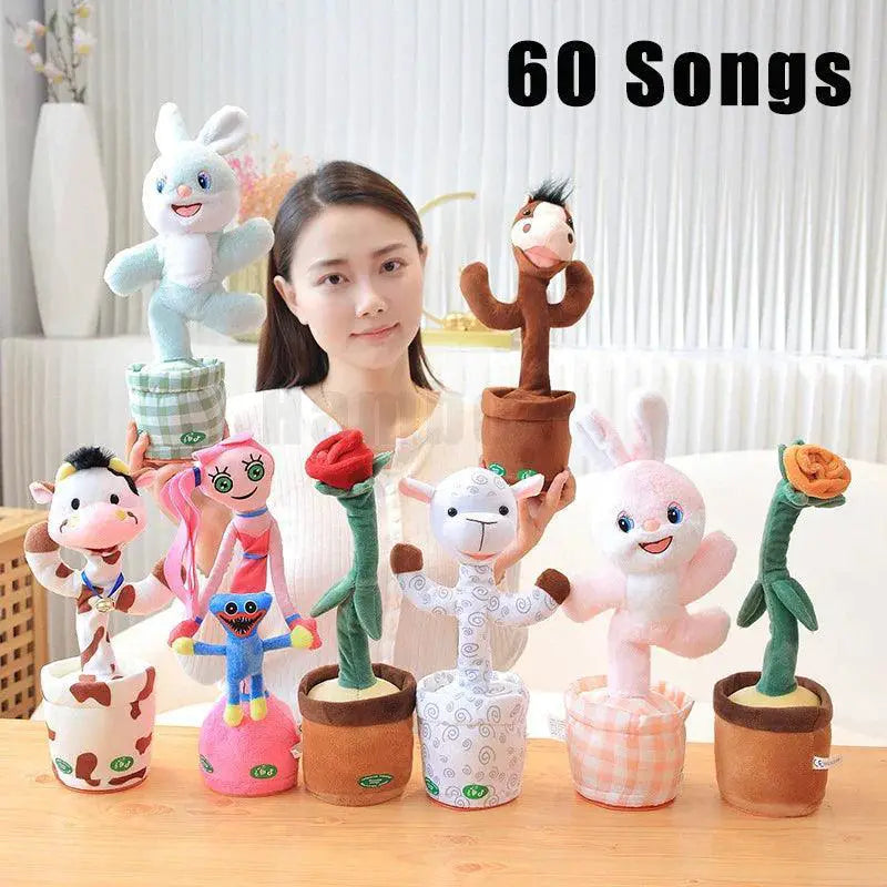 Dancing Cactus Toy Twisting Singing Glowing Fun for Kids