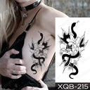 Temporary Dragon Tattoo for Cosplay