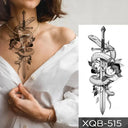 Temporary Dragon Tattoo for Cosplay