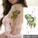 Temporary Dragon Tattoo for Cosplay