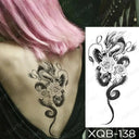 Temporary Dragon Tattoo for Cosplay
