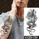 Temporary Dragon Tattoo for Cosplay