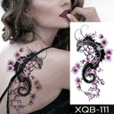 Temporary Dragon Tattoo for Cosplay