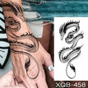Temporary Dragon Tattoo for Cosplay