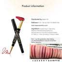 Dark Red Matte Lipstick Duo Long Lasting Waterproof Highly Pigmented