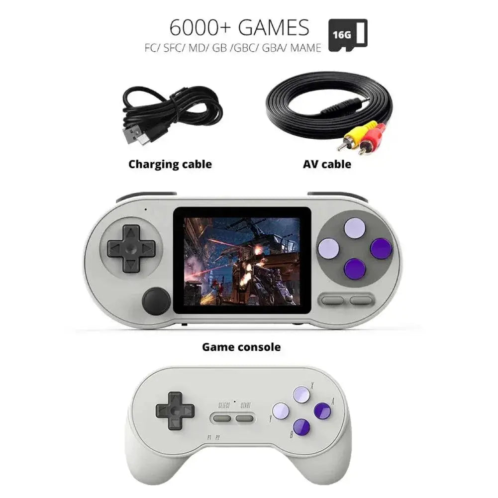 Data Frog SF2000 Handheld Game Console 6000 Built In Games