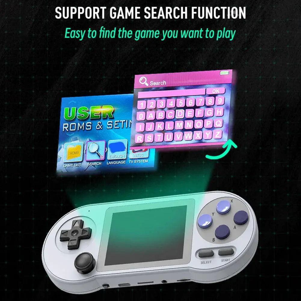 Data Frog SF2000 Handheld Game Console 6000 Built In Games