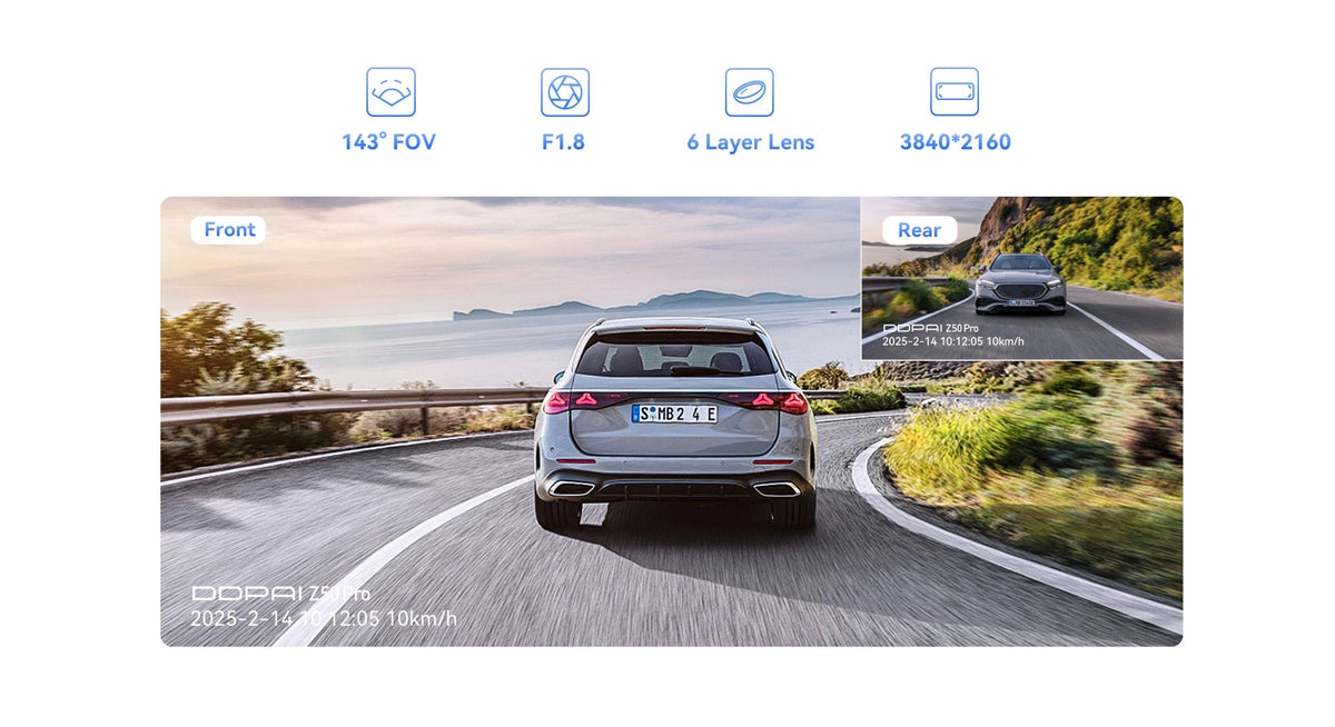 DDPAI Pro Dash Cam - Safe Driving — product view 13