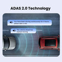 DDPAI Dash Cam Z50 Pro - 4K UHD Dual Channel GPS ADAS Car DVR with WiFi 24H DVRs