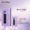 DeceMars W-Shaped Eyelash Set Glamour And Sophistication