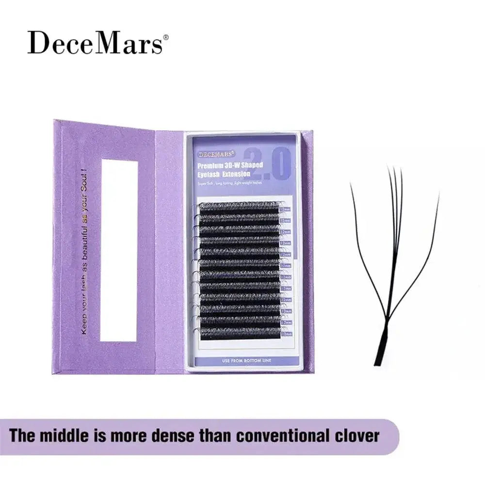 DeceMars W Shaped Eyelash Set Glamour And Sophistication
