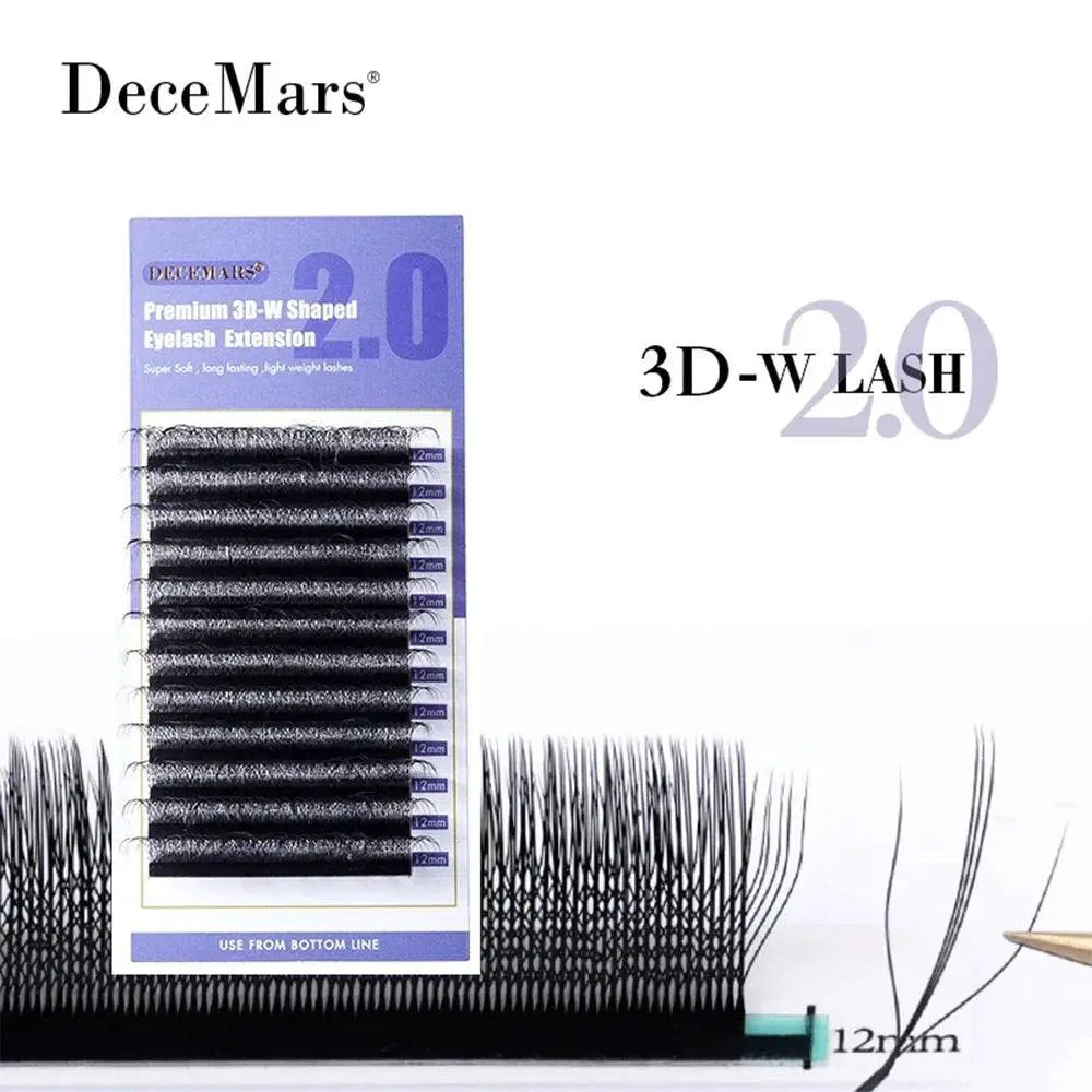 DeceMars W Shaped Eyelash Set Glamour And Sophistication