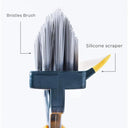 Decontamination Tile & Grout Brush: Ultimate Corner Cleaning Tool