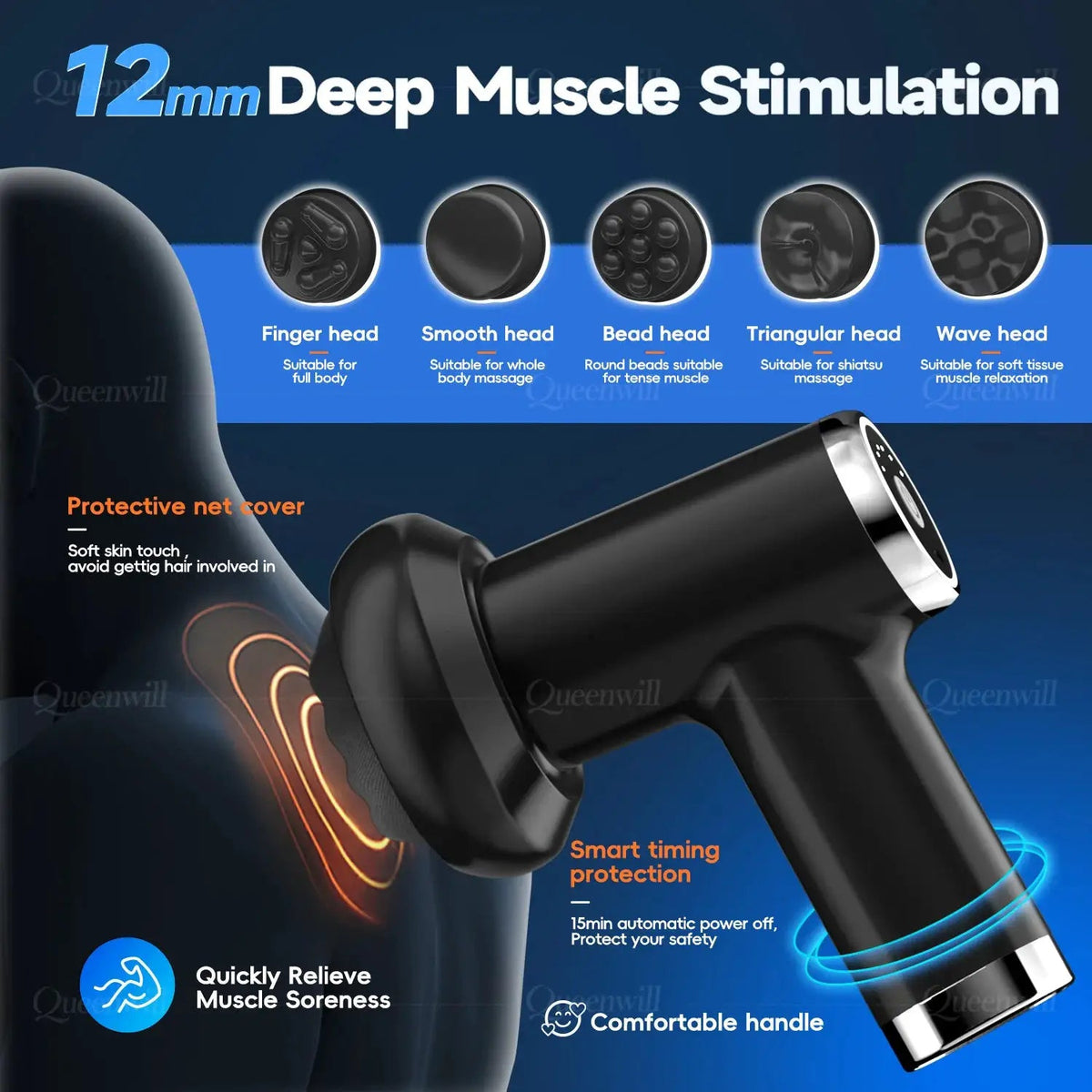 Deep Relief Massage Gun for Athletes — product view 15