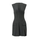 Deep V Neck Bodycon Dress: Y2K Fashion Staple Stylish Versatile