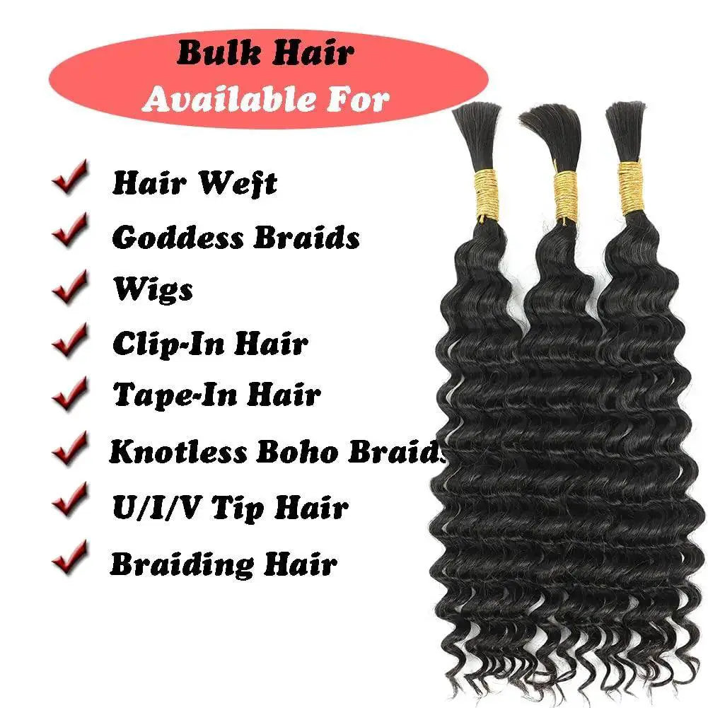 Deep Wave Brazilian Braiding Hair For Effortless Braids